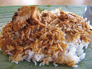 <span class="mw-page-title-main">Nasi dagang</span> Traditional Malaysian rice dish