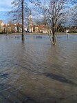 Elbe i Nymburk - Översvämning