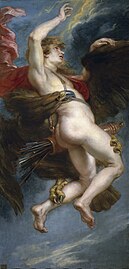 The Rape of Ganymede (1636–1638) by Rubens, Prado