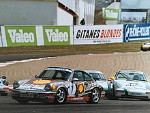 1st-generation 964 cup cars competing in 1991 Porsche Carrera cup 1991.jpg