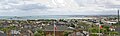 View of the harbour from the cemetery at Querqueville