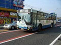 乗合車（旧塗装） 9203 岡山市北区青江にて（2006年5月）