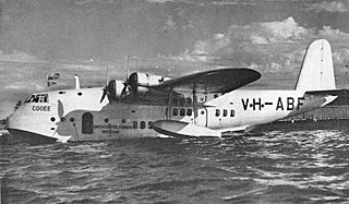 Flying boat Aircraft equipped with a boat hull for operation from water