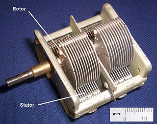 <span class="mw-page-title-main">Variable capacitor</span>