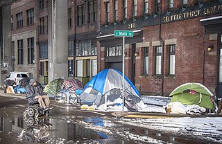 <span class="mw-page-title-main">Homelessness in Seattle</span>