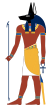 Anubis berdiri