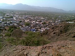 Down View of the village from the fort.