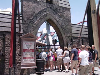 <span class="mw-page-title-main">Dragon Challenge</span> Defunct inverted roller coaster at Universals Islands of Adventure