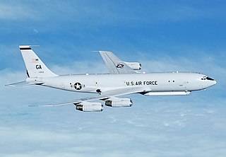 <span class="mw-page-title-main">Northrop Grumman E-8 Joint STARS</span> Airborne ground surveillance aircraft based on Boeing 707 airframe