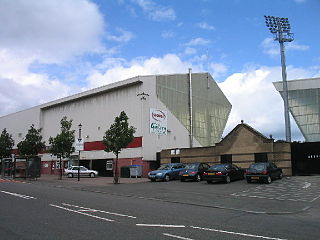 <span class="mw-page-title-main">East End Park</span> Football stadium in Dunfermline, Scotland