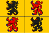 Vlag van de Belgische provincie Henegouwen
