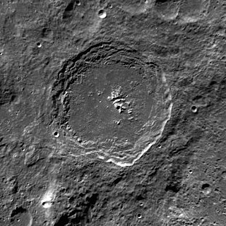 <span class="mw-page-title-main">Hausen (crater)</span> Lunar surface depression