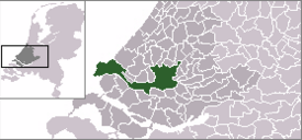 Vị trí của Rotterdam