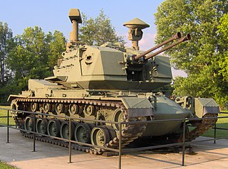 <span class="mw-page-title-main">M247 Sergeant York</span> Self-propelled antiaircraft gun