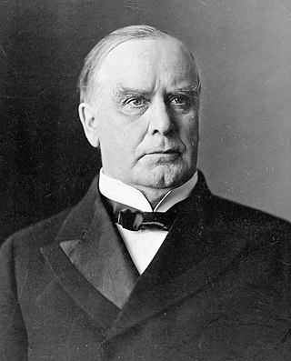 <span class="mw-page-title-main">William McKinley</span> President of the United States from 1897 to 1901