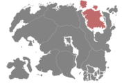 Emplacement de Vvardenfell et Solstheim dans Tamriel