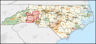 <span class="mw-page-title-main">North Carolina's 10th congressional district</span> U.S. House district for North Carolina