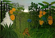 Henri Rousseau, Lehoiaren jatordua, c. 1907