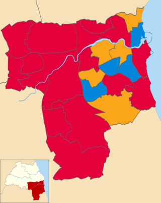 <span class="mw-page-title-main">2022 Sunderland City Council election</span> 2022 UK local government election