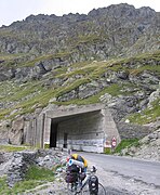 Intrarea sudică în tunel