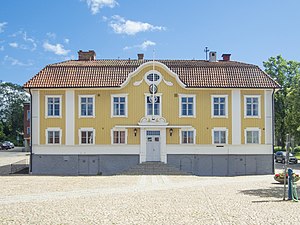 Huvudfasaden mot Stora torget