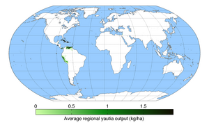 Worldwide yautia yield YautiaYield.png