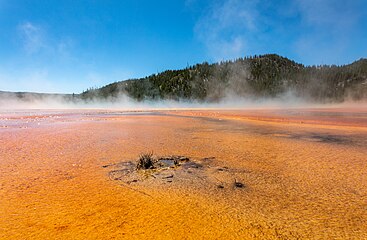 Yellowstone National Park (WY, USA), Grand Prismatic Spring (2022)