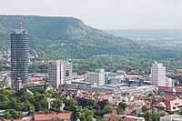 University town of Jena and the second largest city in Thuringia.