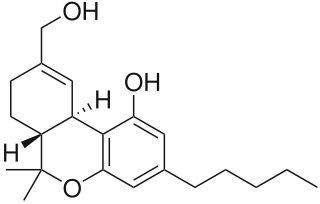 <span class="mw-page-title-main">11-Hydroxy-THC</span> Chemical compound