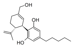 <span class="mw-page-title-main">7-Hydroxycannabidiol</span> Chemical compound