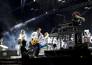 <span class="mw-page-title-main">Arcade Fire</span> Canadian indie rock band