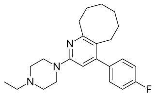 <span class="mw-page-title-main">Blonanserin</span> Atypical antipsychotic