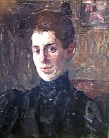 Portret van De Swart door Isaac Israëls