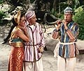 with Bob Hope and Dorothy Lamour