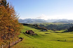 Schwyzin maisemat ovat vaihtelevia.