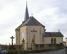 Kerk van St Laurent / Sankt Laurentius in Freybouse / Freibuss in Lothringen