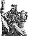 Image 47Gambrinus – king of beer (from History of beer)