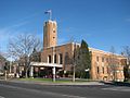 Heidelberg Town Hall, Heidelberg, Victoria; built 1937; a fine example of interwar brick moderne