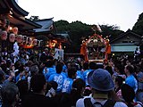 山王祭 神輿宮入（2010年6月撮影）