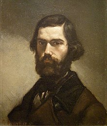 Jules Vallès by Gustave Courbet