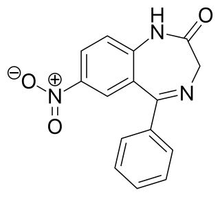 <span class="mw-page-title-main">Nitrazepam</span> Benzodiazepine sedative