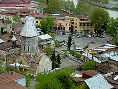 Top view of the church