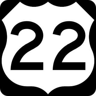 <span class="mw-page-title-main">U.S. Route 22 in New Jersey</span> Highway in New Jersey