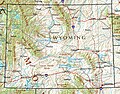 Image 27Wyoming terrain map (from Wyoming)