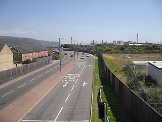 <span class="mw-page-title-main">A4241 road</span> Distributor road in Port Talbot