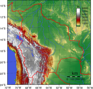 Geography of Bolivia Geographical features of Bolivia