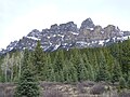 The awe inspiring Castle Mountain (Castle Mountain, Alberta)