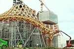 Centre Pompidou-Metz in aanbouw (2009)