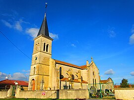 The church in Boinville-en-Woëvre