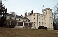 Glenelg Manor, Rear View, January 2011 showing the original house on the left and the Tudor style addition on the right